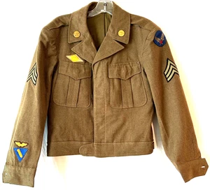 WWII US Army Air Force Bombardier / Flight Instructor Ike Jacket / Uniform - Picture 1 of 6