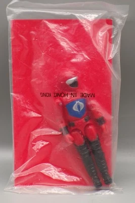 Hasbro GI Joe 1987 Hiss Tank Driver bolsa sellada reverso rojo tarjeta de archivo correo raro Foto 1 de 4