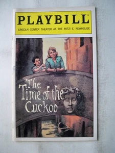 THE TIME OF THE CUCKOO Spielzettel DEBRA MONK / OLEK KRUPA Eröffnung NYC 2000 - Bild 1 von 2