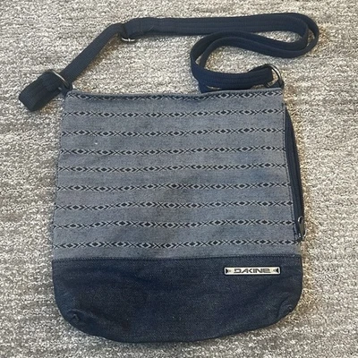 DAKINE Bandolera Azul Azteca Bandolera Cartera Correa Ajustable 10" Exterior Foto 1 de 4