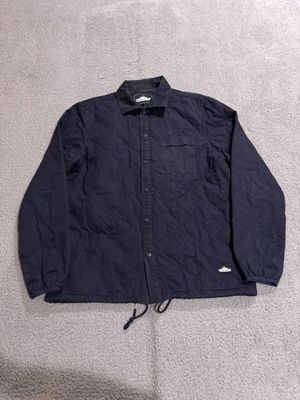 Penfield Jacket Mens Large Blue Navy Snap Button Insulated Outdoors Shacket - Image 1 of 4