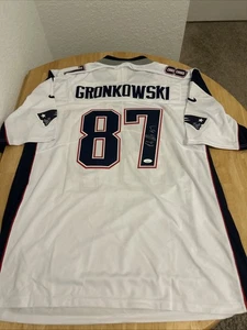 Rob Gronkowski New England Patriots Autographed Jersey JSA Certified - Picture 1 of 10