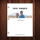 True Romance Movie Script Reprint Full Screenplay Full Script Quentin Tarantino