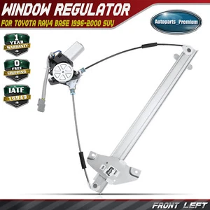 Power Window Regulator with Motor for Toyota RAV4 1996-2000 4Door Front Driver - Picture 1 of 9