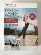 Element: Total Body Barre Conditioning (DVD, 2014 2-Disc Set) NEW! 