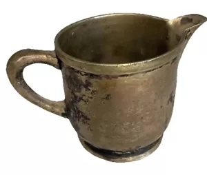 Wear Brite Nickel Silver Small Creamer Pitcher - Picture 1 of 7