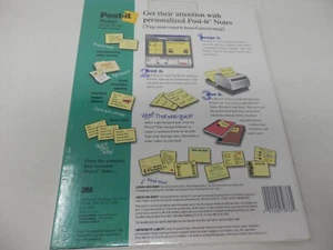 NOWY ZAPIECZĘTOWANY Post It Notes Zestaw startowy Y2010 do drukarek atramentowych i laker 3M - Zdjęcie 1 z 3