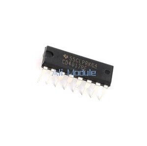 10PCS CD4017 CD4017BE 4017 DECADE COUNTER DIVIDER IC NEW - Bild 1 von 4