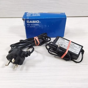 Casio AD-A12280L AC Adapter For CW-75 & CW-K85 Title Writer Disc DVD Printer - Picture 1 of 8