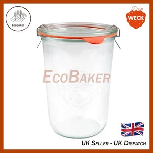 WECK 743 850ml Storage Jar, Incl Seal & Clamps. Canning, Yoghurt, Kimchi, Jam - Picture 1 of 1
