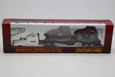 Ertl Collectibles - Ho 1:87 - #4212 Kenworth T600B Whit Flat-Bed Rimorchio E - Immagine 1 di 4