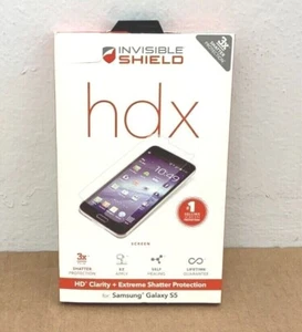 ZAGG Invisible Shield HDX Screen Protector Samsung Galaxy S5 GS5HXS-F00 ✅ NEW - Picture 1 of 2