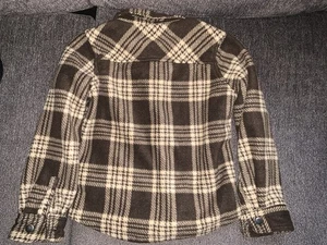 Eddie Bauer Boys Sherpa Lined Button Up Jacket Sz 6/7 - Picture 1 of 1