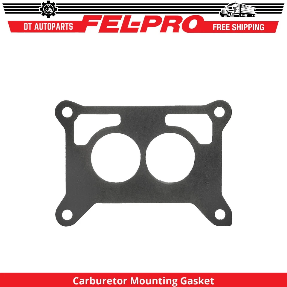 Junta de montaje del carburador para Ford E-250 Econoline 1980-1981 Fel-Pro Foto 1 de 1