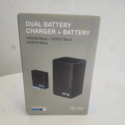 Cargador de batería doble GoPro + batería (HERO8/7/6) - Accesorio oficial GoPro  Foto 1 de 3