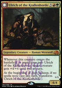 Ulrich of the Krallenhorde / Ulrich Uncontested Alpha 1x FOIL Eldritch Moon MINT - Picture 1 of 2