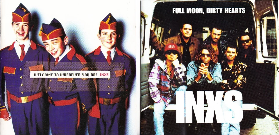2 x INXS (Welcome To Wherever You Are + Full Moon, Dirty Hearts) - Bild 1 von 4