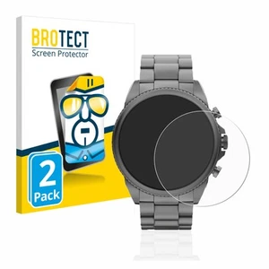 2x Film Protection Ecran pour Fossil Gen 6 (44mm) Clair Protecteur - Afbeelding 1 van 7