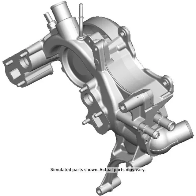 Bomba de agua GM 12735409 genuina Foto 1 de 1
