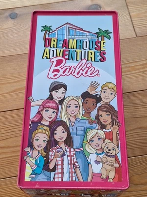 Barbie Schrank Koffer mit Kleiderbügeln - intakt und sehr gut erhalten - Bild 1 von 4