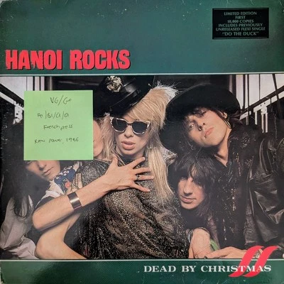 Hanoi Rocks Dead By Christmas Vinyl Record VG/G+ RAWLP016 1986 - Imagem 1 de 2