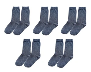 98% ORGANIC COTTON KID'S Socks (5-pack).Ages 3 Through 12. Comfy & Breathable. - Picture 1 of 28