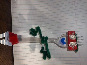 Toy Story Girl Forky, XL Toy , New, Handmade, Green, Multicolor - Picture 1 of 4