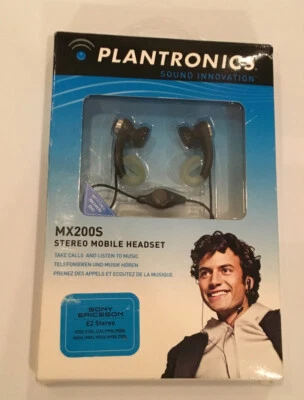 Plantronics MX200S Stereo Mobile Headset E2 For Sony Ericsson - Image 1 of 2
