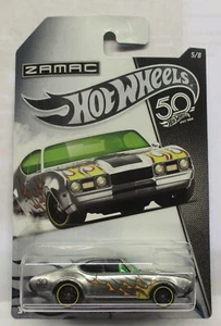 2018 HOT WHEELS ZAMAC ’68 OLDS 442 50TH ANNIVERSARY 5/8 - Picture 1 of 2