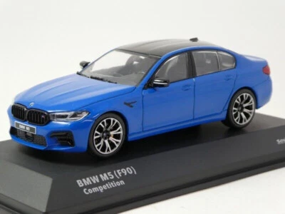 BMW M5 F90 COMPETITION VOODOO BLUE 2022 F19 SOLIDO S4312703 1:43 BLEU - Photo 1/4