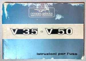 Bedienungsanleitung Fahrerhandbuch Moto Guzzi V 50 V 35 - Bild 1 von 2