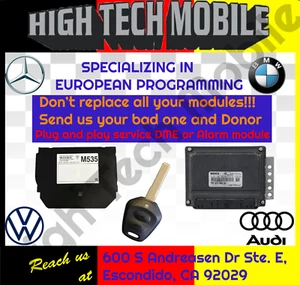 Porsche 911 996 ECU Ignition Key Switch Immobilizer DONOR PROGRAMMING SERVICE - Picture 1 of 4