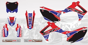 AM 338 GRAPHICS DECALS STICKERS FOR HONDA CRF250 R 2014-2017 CRF450 R 2013-2016 - Imagen 1 de 1