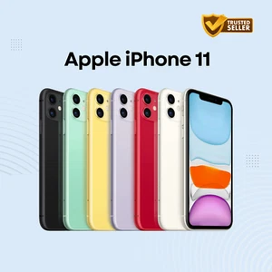 Apple iPhone 11 - White/Purple/Red/Yellow/Green 64GB/128GB/256GB -Good Condition - Picture 1 of 8