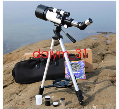Portable 70mm Astronomical Refracter Telescope with Tripod And Finder Scope - Image 1 of 4