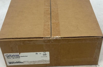 New Extron MPS 601 6-Input Switcher 60-1377-01 - Image 1 of 2