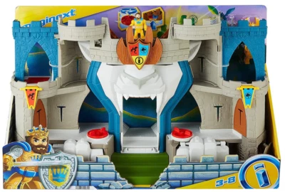 NEW OFFICIAL FISHER PRICE IMAGINEXT THE LIONS KINGDOM CASTLE MEDEVIAL PLAYSET - image 1 of 3