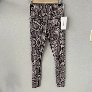 Varley Blush Python Estrella Legging XS NWT NEW - Picture 1 of 10