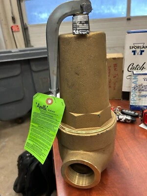 Apollo RVW60 - 2125 2" Hot Water Relief Valve 1060825 Safety Relief 125 Psi NEW - Image 1 of 4