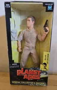 2001 Special Edition Planet Of The Apes Major Leo Davidson 12" By Hasbro - Picture 1 of 8