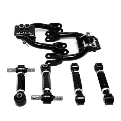 Front Upper Control Arms + Rear Camber Toe Arm for Civic EG 92-95 Integra 94-01 - Изображение 1 из 4