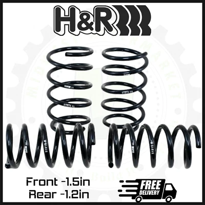 Передние и задние спортивные пружины занижения H&R | Подходит для Honda Odyssey 2005-2007 годов выпуска  - Изображение 1 из 2