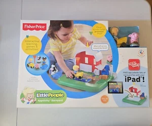Fisher-Price Little People Apptivity Barnyard Interactive Ipad play set NEW Toy - Picture 1 of 4