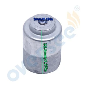 68V-11325-01-00 Zinc Anode Cylinder Powerhead For Yamaha Outboard 4T F90-F250 - Picture 1 of 4