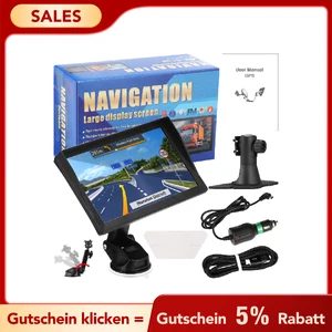 9 Zoll HD GPS Navi Navigationsgerät 8G für Auto LKW PKW Navigation EU DE Jfpsweh - Afbeelding 1 van 16