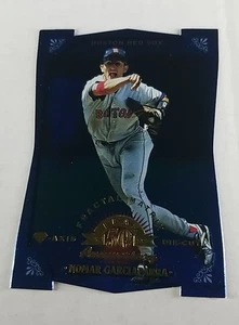 1998 Leaf #63 Nomar Garciaparra Fractal Matrix Die Cut 50th Anniversary Blue /50 - Picture 1 of 7