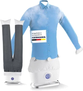 Ferro Da Stiro Automatico per Camicie PRO STEAM + Accessorio per Pantaloni | Fun - Foto 1 di 12