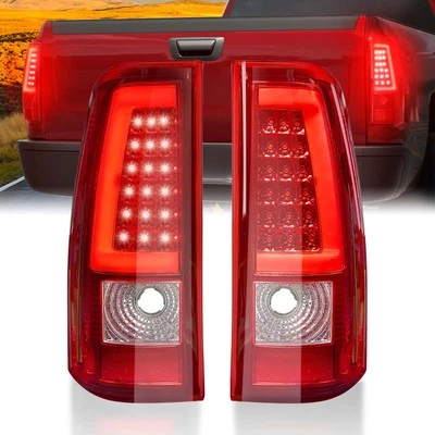 Tail Light Assembly Compatible With 2004 Chevy Silverado 2500 6.0L V8 LED Lamps Foto 1 de 4