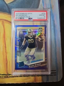Bryan Bresee RC, 2023 Donruss Optic, Blue Auto, #/99, PSA 10 Gem Mint - Picture 1 of 2