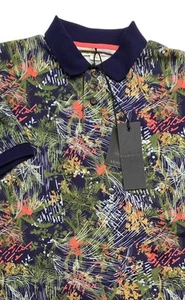 Neu mit Etikett Akoo Nightshade Herren 100 % Baumwolle Poloshirt Größe XL - Bild 1 von 5